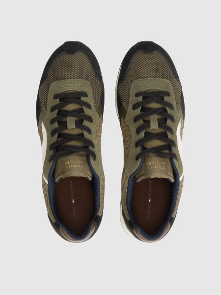 Sapatilha Tommy Hilfiger Homem T Hilfiger Core Mix Runner