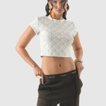 T-Shirt Calvin Klein Mulher A- Monologo Baby Tee