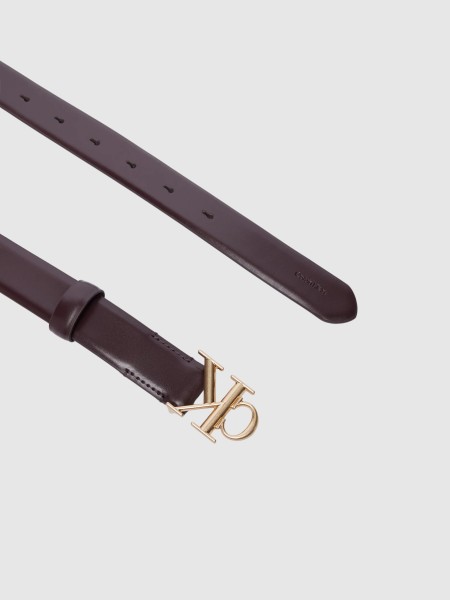 Cinto Calvin Klein Mulher Round Ck Buckle 30Mm Belt Smooth Cinto Calvin Klein Mulher Round Ck Buckle 30Mm Belt Smooth