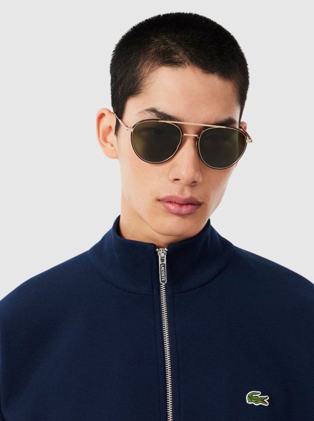 Casaco Lacoste Homem Zipped Sweatshirts Male Adult Knit