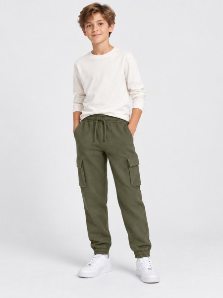 Calças Name It Menino Nkmollie Cargo Pant Bru Noos Calças Name It Menino Nkmollie Cargo Pant Bru Noos