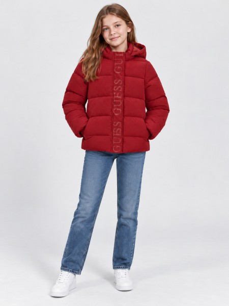 Kispo Guess Menina Hooded Ls Puffer Kispo Guess Menina Hooded Ls Puffer