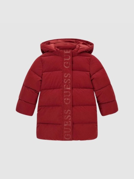 Kispo Guess Menina Hooded Ls Puffer
