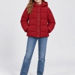 Kispo Guess Menina Hooded Ls Puffer