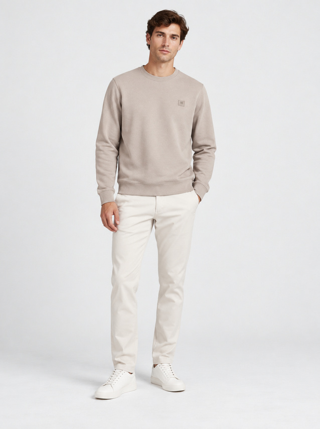 Sweatshirt Antony Morato Homem Sweatshirt Regular Fit Interlock Fabric With Plate On Heart