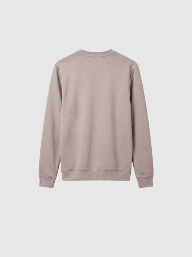 Sweatshirt Antony Morato Homem Sweatshirt Regular Fit Interlock Fabric With Plate On Heart