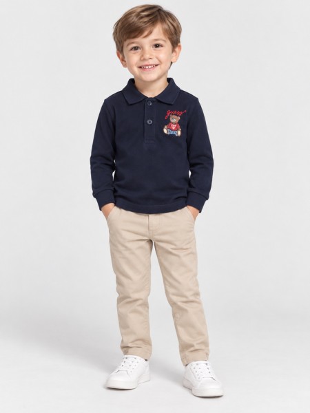 Polo Guess Menino Ls Polo Polo Guess Menino Ls Polo