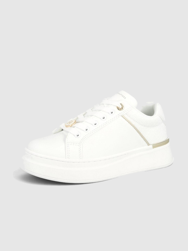 Sapatilha Tommy Hilfiger Menina Low Cut Lace-Up Sneaker White