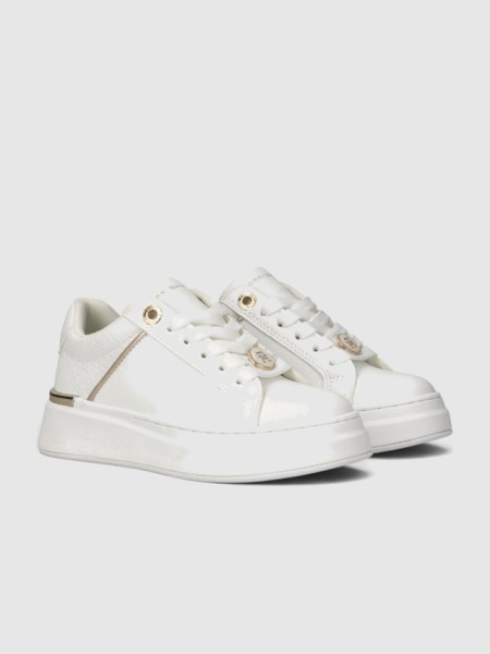 Sapatilha Tommy Hilfiger Menina Low Cut Lace-Up Sneaker White Sapatilha Tommy Hilfiger Menina Low Cut Lace-Up Sneaker White