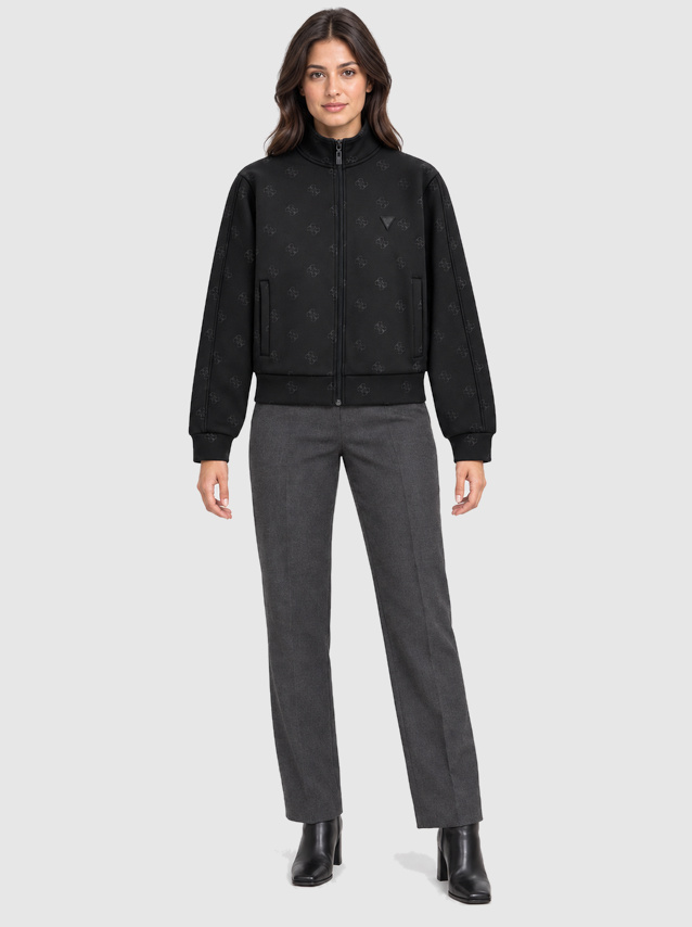 Casaco Guess Mulher Calista 4G Full Zip