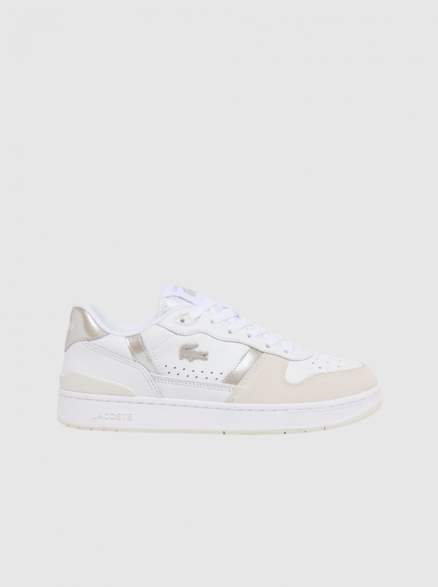 Sapatilha Lacoste Mulher Womens T-Clip Set Sneakers