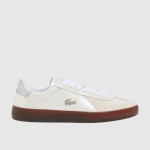 Sapatilha Lacoste Mulher Womens Baseshot Pro Silver & Cream Pack Sneakers