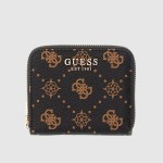 Carteira Guess Mulher Emelie Logo Slg Sml Zip Around