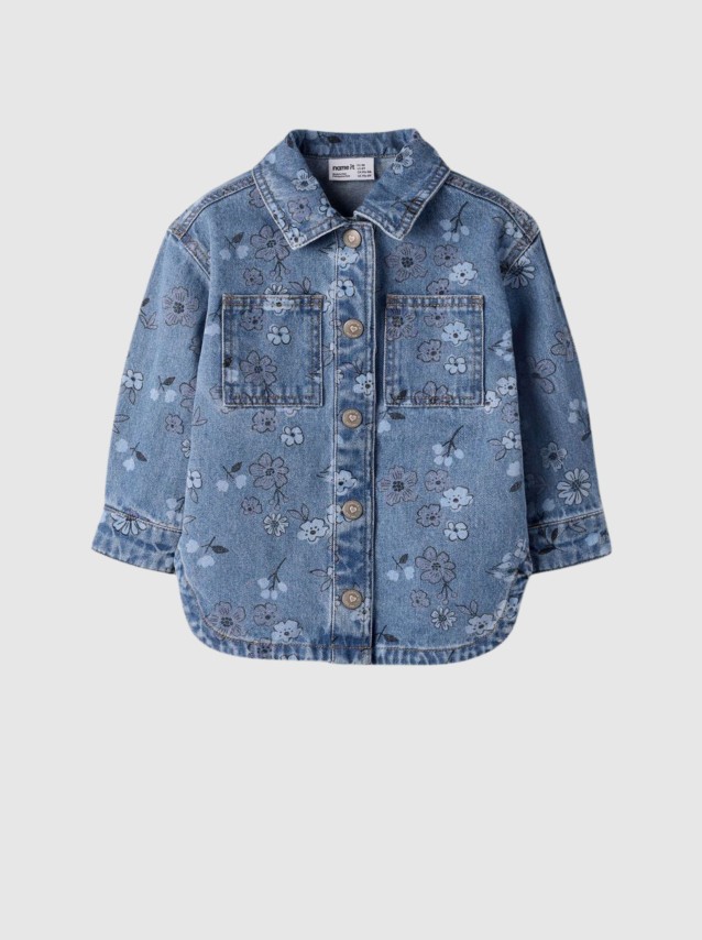 Casaco Name It Menina Nmfjoy Dnm Aop Jacket 2633-Im