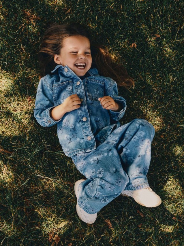 Casaco Name It Menina Nmfjoy Dnm Aop Jacket 2633-Im