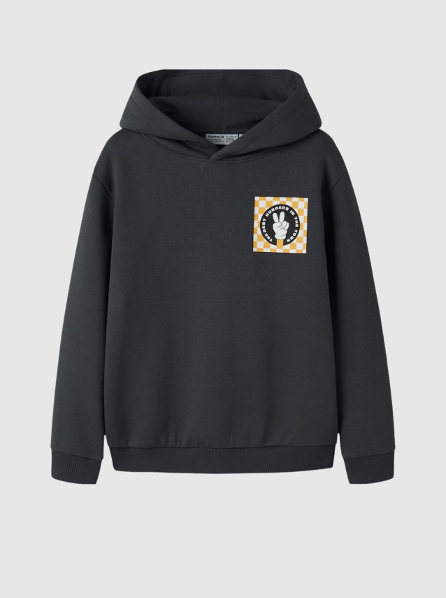 Sweatshirt Name It Menino Nkmoland Ls Nreg Swe Wh Box Ps