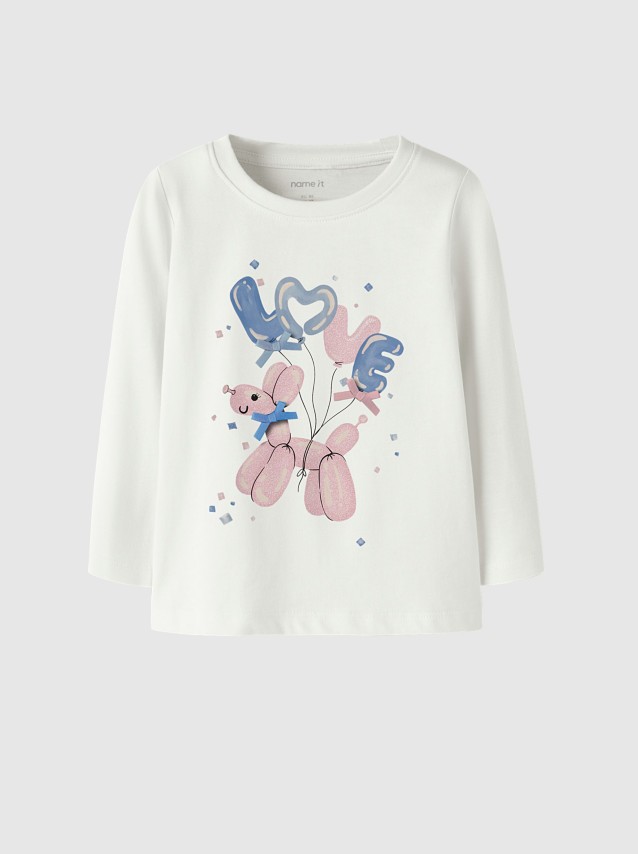 Camisola Name It Menina Nmfneomon Ls Top Box