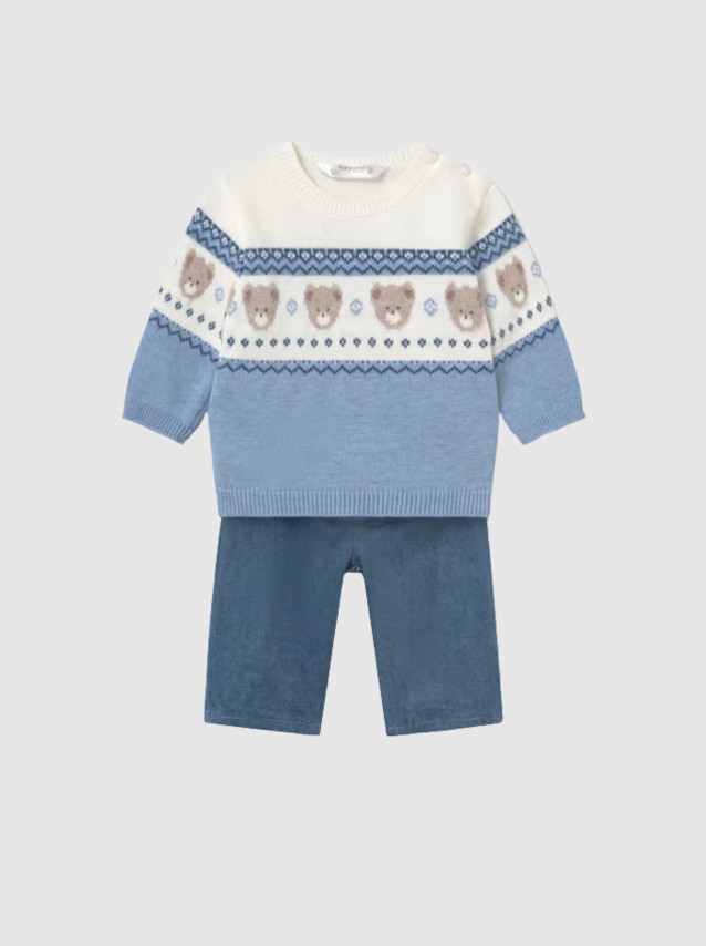 Conjunto Mayoral Menino Conj. Calça Jersey