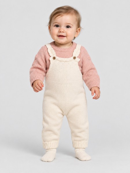 Conjunto 2 Peças Mayoral Menina Conj. Jardineira E Jersey Conjunto 2 Peças Mayoral Menina Conj. Jardineira E Jersey