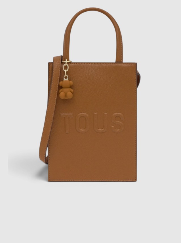 Mala Tous Mulher Mini Bolso Pop Tous BrendaCamel