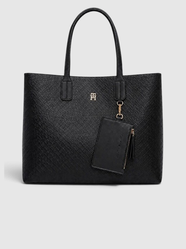 Mala Tommy Hilfiger Mulher Th Icon Satchel Mono