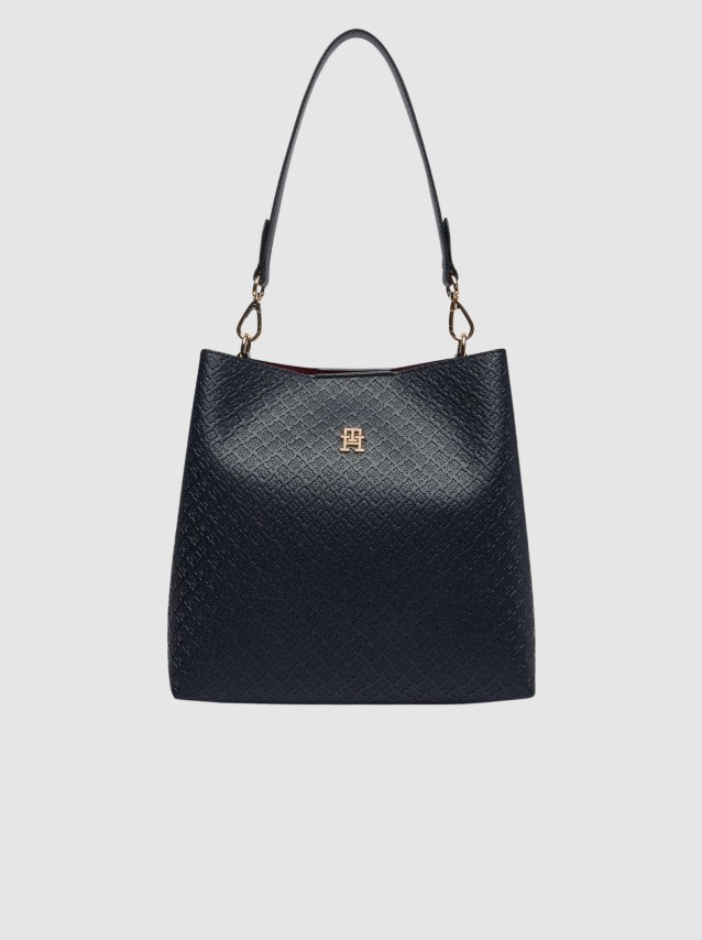 Mala Tommy Hilfiger Mulher Th Icon Shoulder Bag Mono