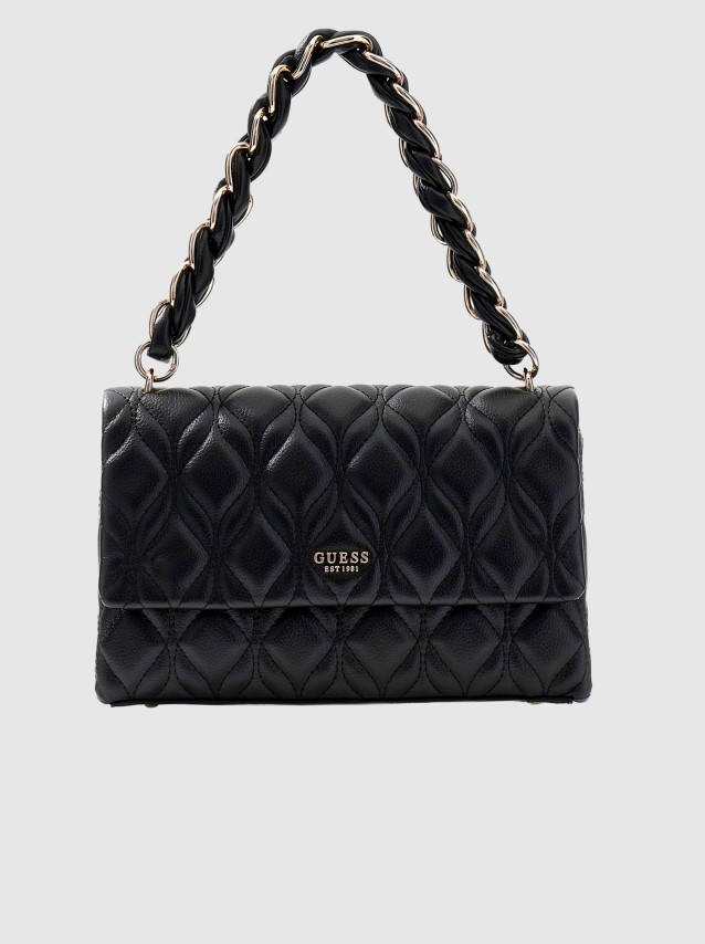 Mala Guess Mulher Maxine Flap Crossbody