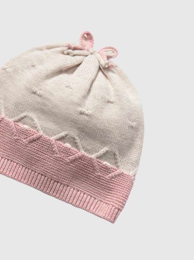 Conjunto 3 Pe�as Mayoral Menina Conj. de Beb� C/ Gorro