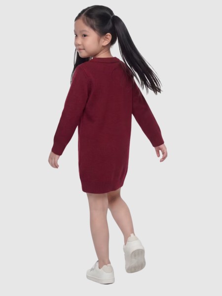 Vestido Guess Menina Ls Sweater Dress