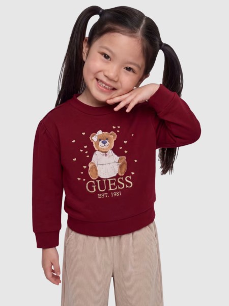 Sweatshirt Guess Menina Ls Active Top Sweatshirt Guess Menina Ls Active Top