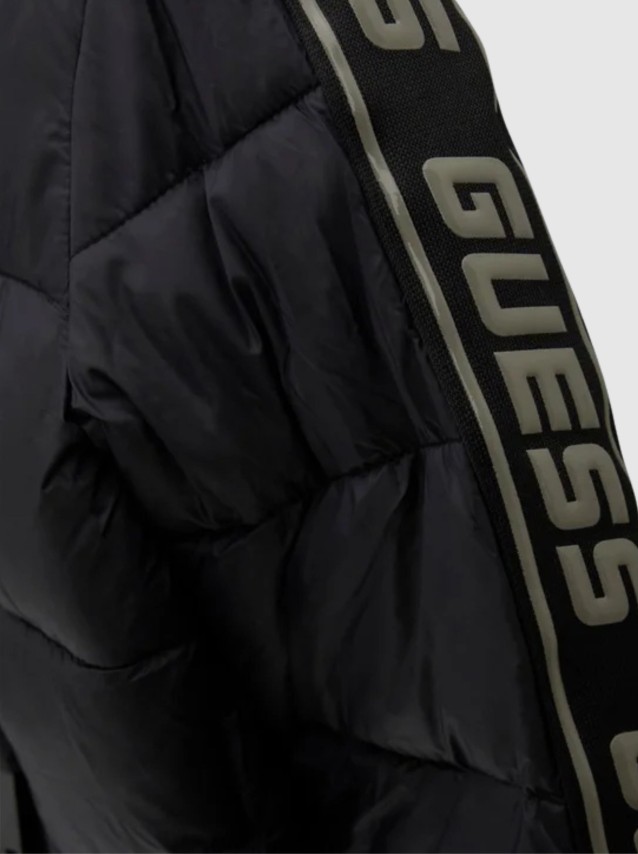 Kispo Guess Menino Hooded Ls Puffer W/zip_Mini Me