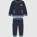 Conjunto 2 Pe�as Guess Menino Set Ls Active Top W/zip + Pant