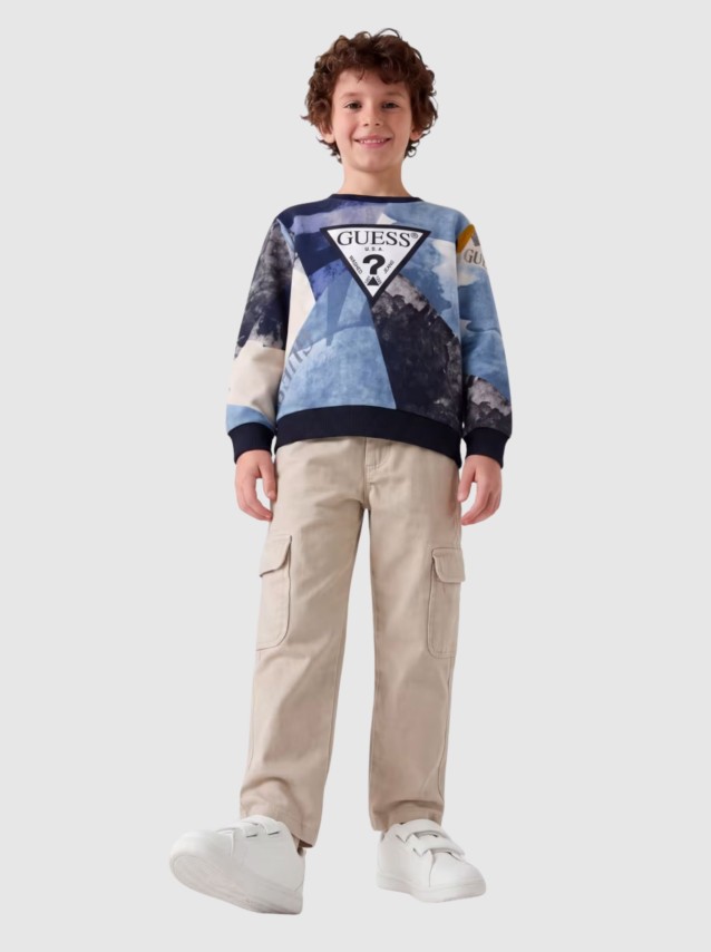 Sweatshirt Guess Menino Ls Active Top