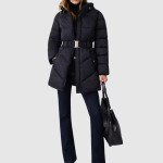 Kispo Guess Mulher New Imma Logo Midi Puffer