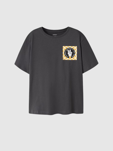 T-Shirt Name It Menino Nkmolaff Ss Nreg Top Box Ps T-Shirt Name It Menino Nkmolaff Ss Nreg Top Box Ps