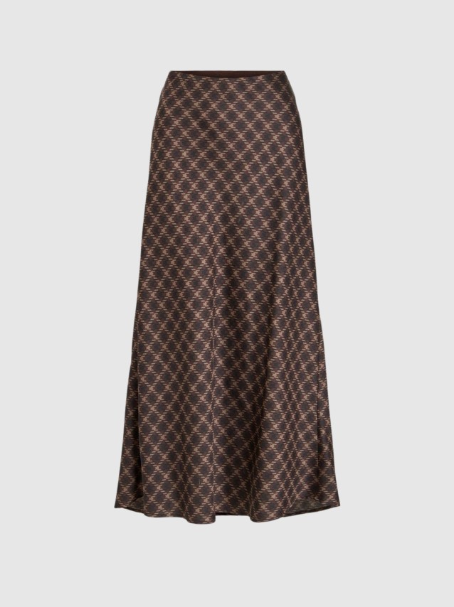 Saia Vila Mulher Viellette Hw Midi Skirt - Noos