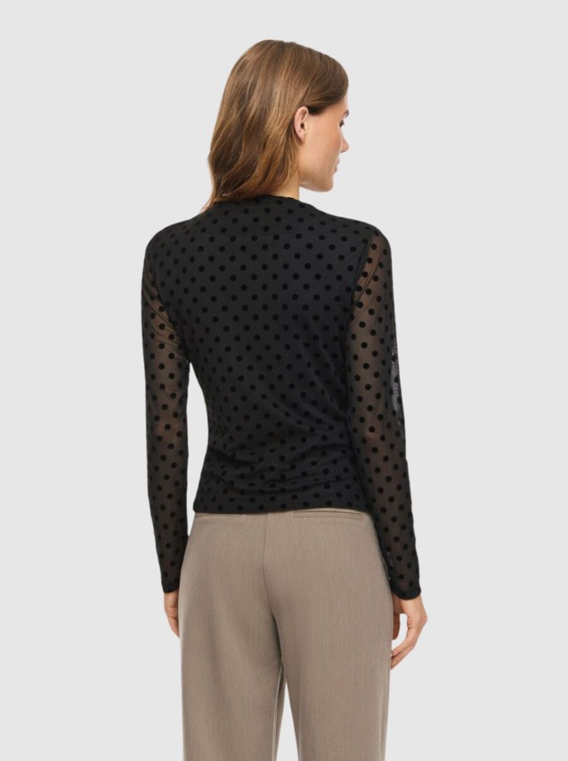 Camisola Vila Mulher Virikke L/s Top- Noos