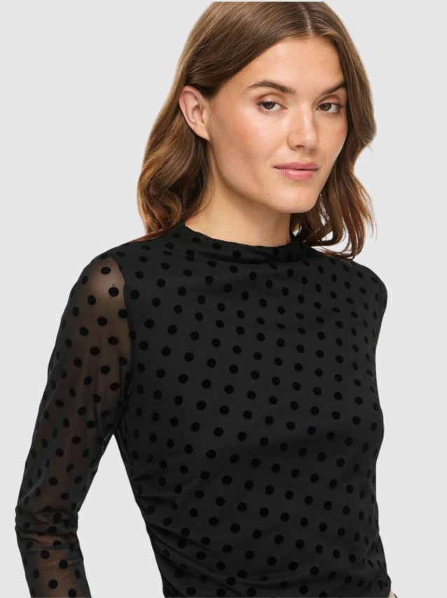 Camisola Vila Mulher Virikke L/s Top- Noos