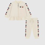 Conjunto 2 Pe�as Guess Menina Set_ Ls Cardigan + Sweater Pan