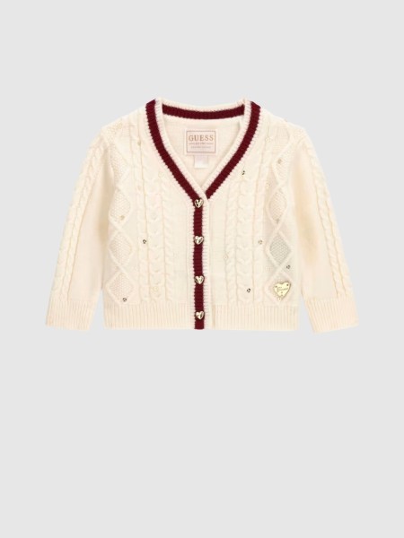 Casaco Guess Menina Ls Sweater Casaco Guess Menina Ls Sweater