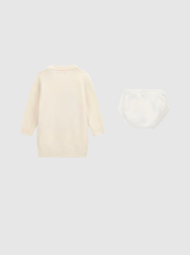 Vestido Guess Menina Ls Sweater Dress + Panty
