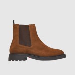 Bota Tommy Hilfiger Homem Corporate Casual Suede Chelsea