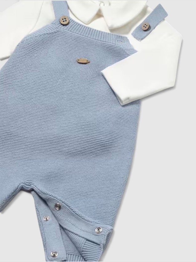 Conjunto Mayoral Menino Conj. Jardineira Tricot