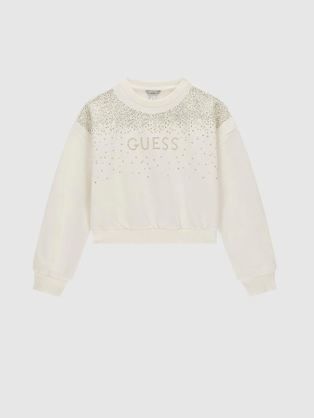 Sweatshirt Guess Menina Relaxed Baby Ls Active Top