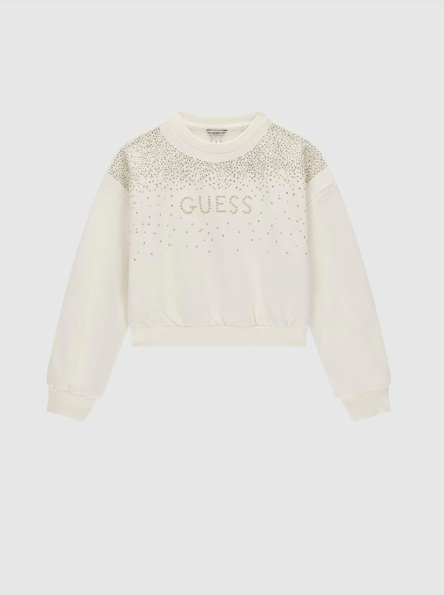 Sweatshirt Guess Menina Relaxed Baby Ls Active Top