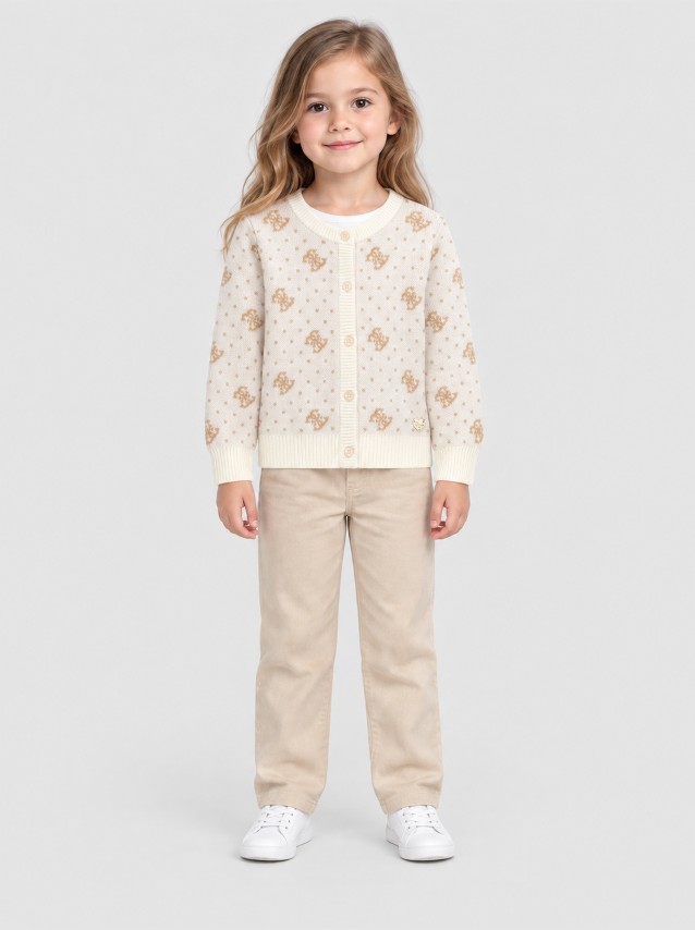 Casaco Guess Menina Ls Cardigan
