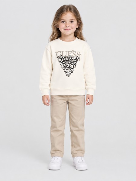 Sweatshirt Guess Menina Ls Active Top Sweatshirt Guess Menina Ls Active Top