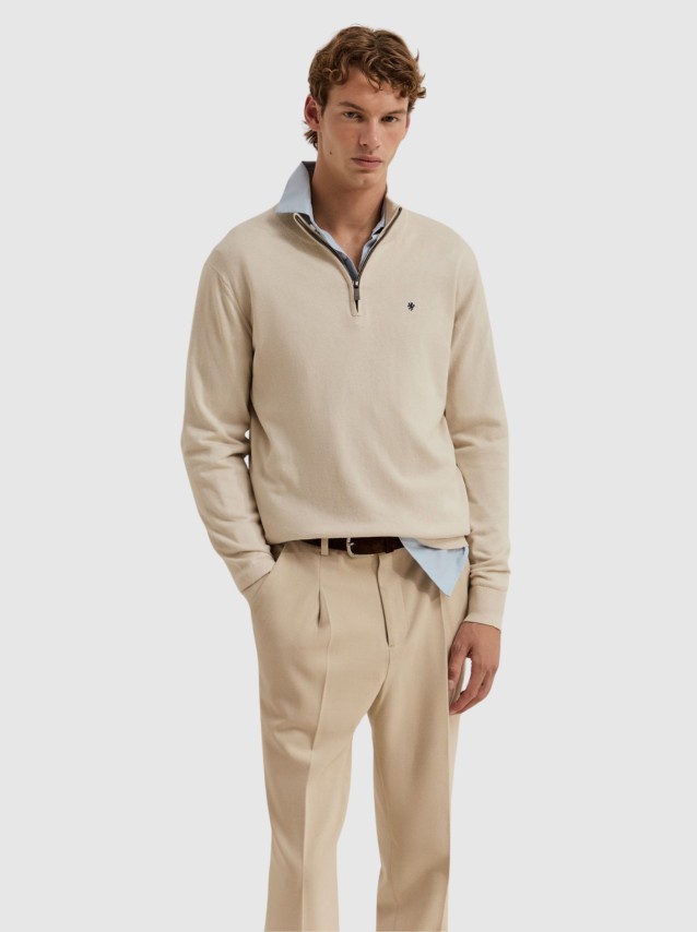 Camisola Lion Of Porches Homem Camisola Com Carcela