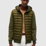 Casaco Tommy Hilfiger Homem Mix Media Rwb Reg Hooded Zt