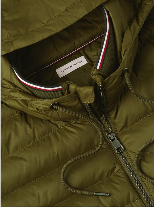 Casaco Tommy Hilfiger Homem Mix Media Rwb Reg Hooded Zt